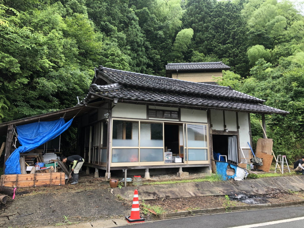 投稿についてもっと詳しく ジビエの解体処理施設「寒山」の工事が始まりました。